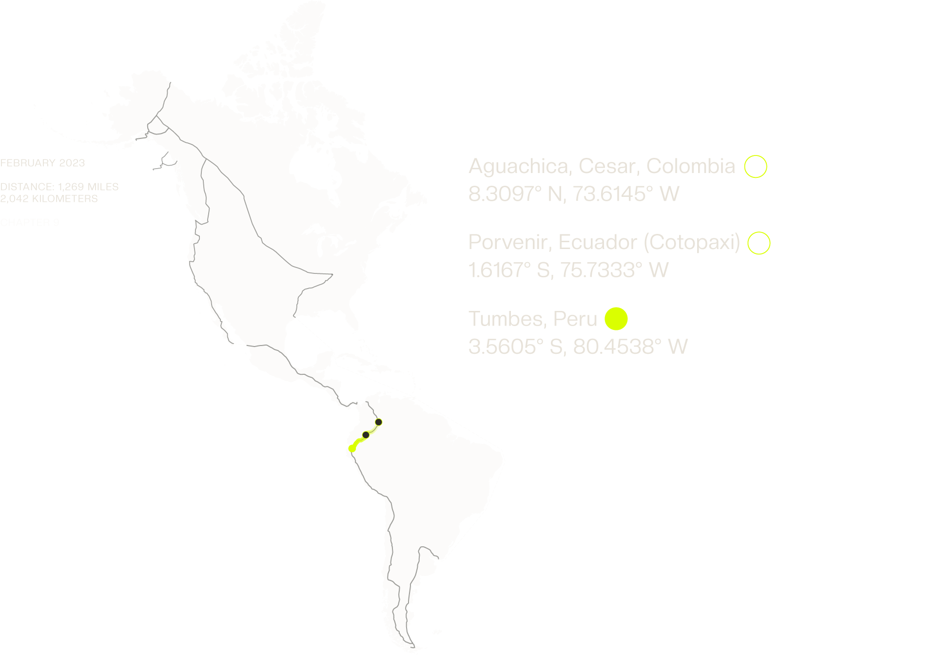 Latitude S0°0'0" — 1