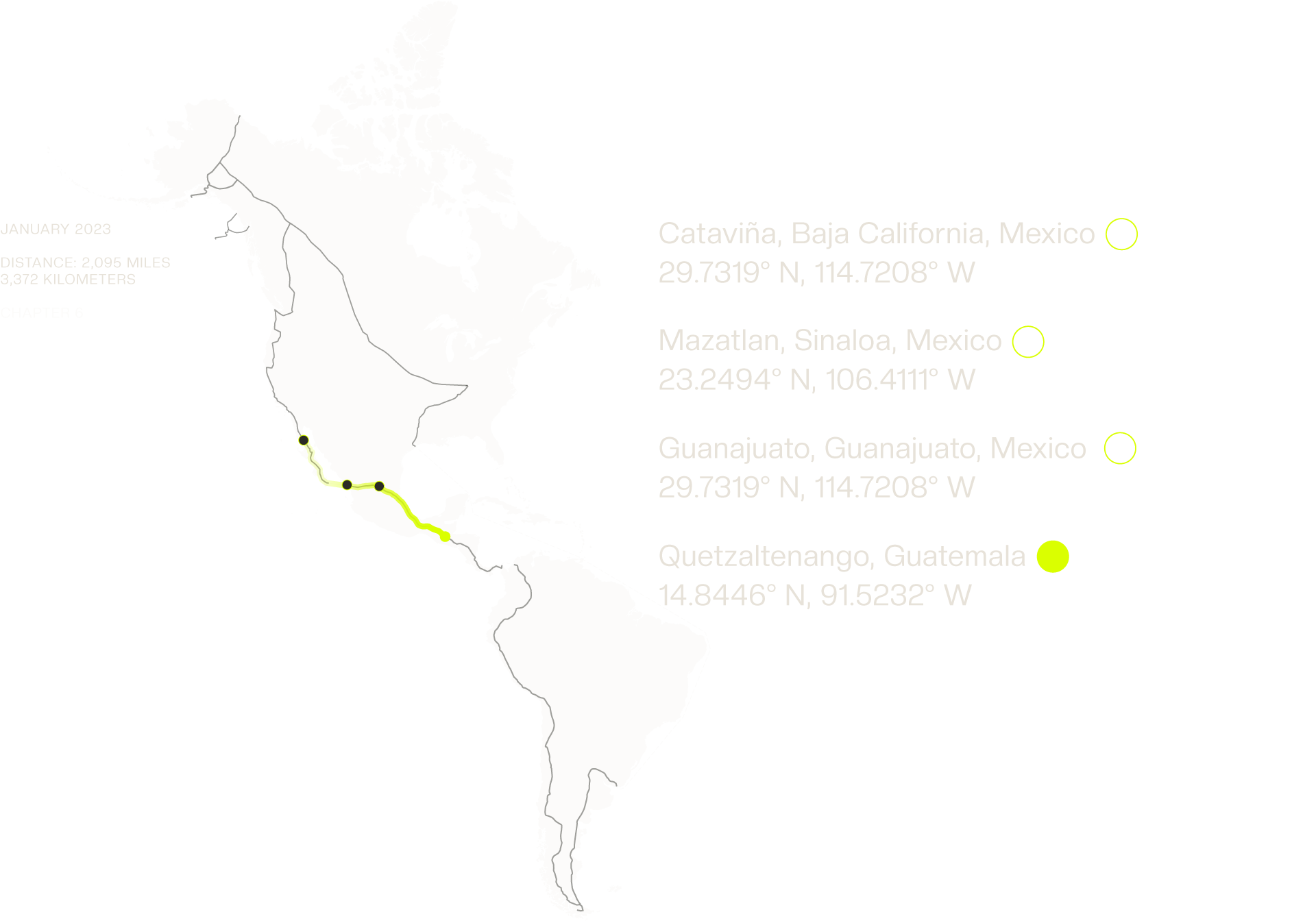 Camping Through Mexico — 1