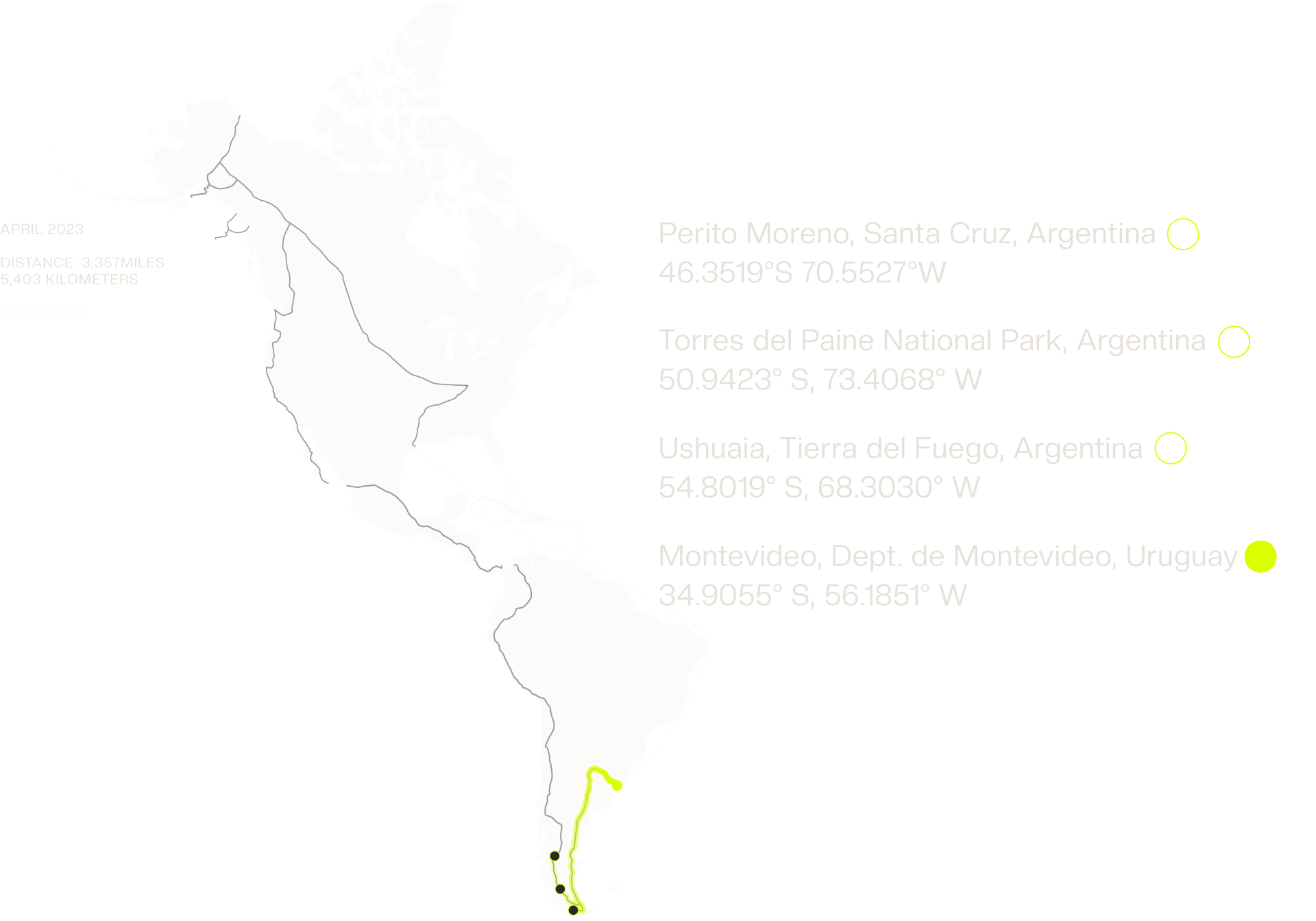 Patagonian Sky — 1